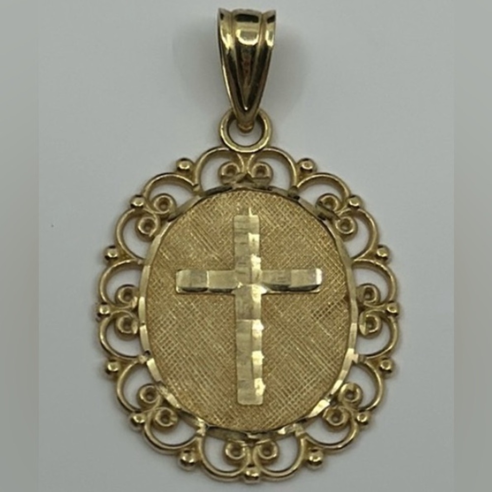 10k Real Solid Gold Pendant
